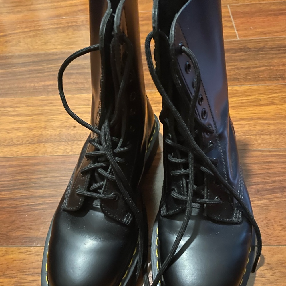 Dr. Martens Black Boots- like new